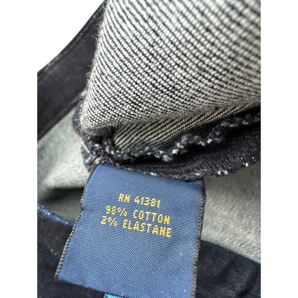 Ralph Lauren Polo Denim Skirt Size 4 Blue Western Preppy Heritage - Picture 3 of 5